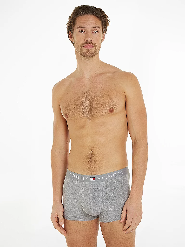 Tommy Hilfiger Pants 3er Pkg. black hellgrau   M herren 3